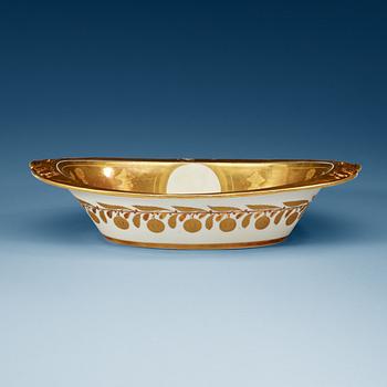 833. An Empire bowl, unmarked, presumably French, first half of 19th Century.