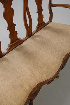 SOFFA. Nordeuropa, rokoko, 1700-talets andra hälft.