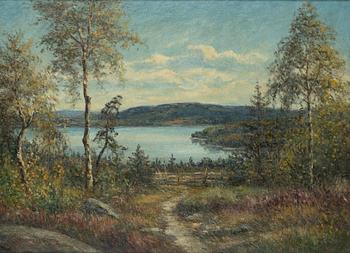 Severin Nilson, Lake Landscape.