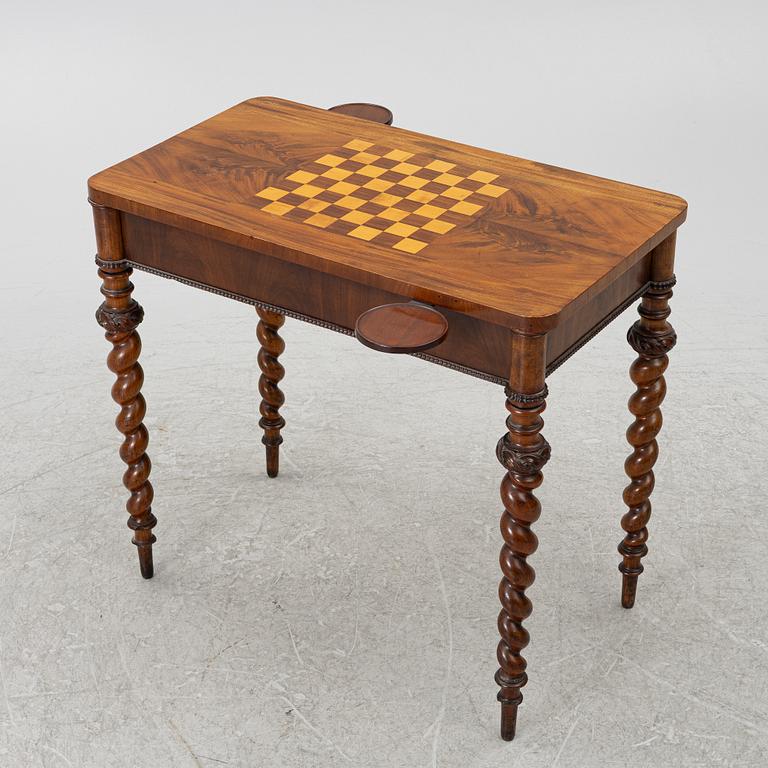 A game table, second half of the 19th century.