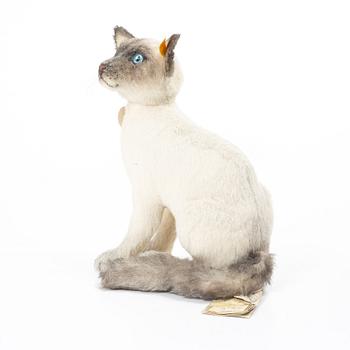 Steiff, leksaksdjur, 3 st, 1900-talets andra hälft.