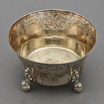 SKÅL, silver, K Andersson, Stockholm, 1940. Vikt 290 gr.