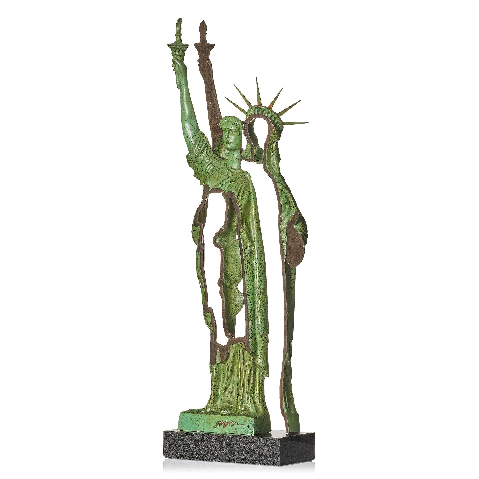 Arman (Armand Pierre Fernandez), "Slices of Liberty".