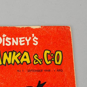 KALLE ANKA, nr 1, 1948.
