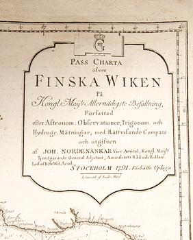 Gustaf af Klint, book, "Sweden's Maritime Atlas", 1797-1815.