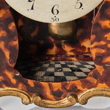 A Swedish rococo striking bracket clock by J. Bergström (f.l. in Stockholm ca 1775).
