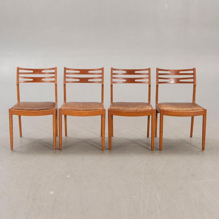 Stolar, 4 st, "Della" Ikea 1960-tal.