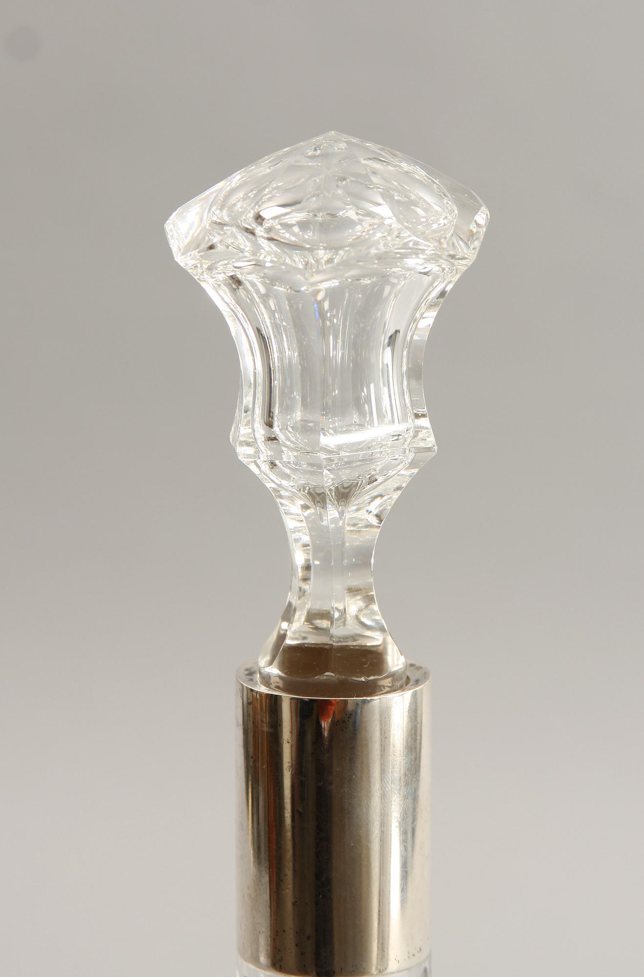 KARAFF, glas och silver, Lidköping, 1944.