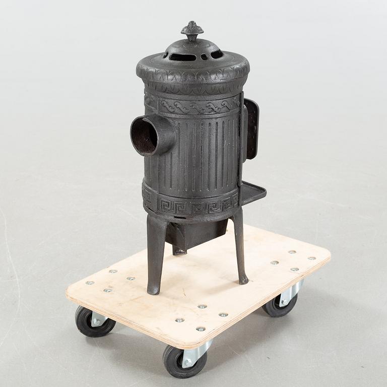 A cast iron stove by Husqvarna on the first half of the 20th century.