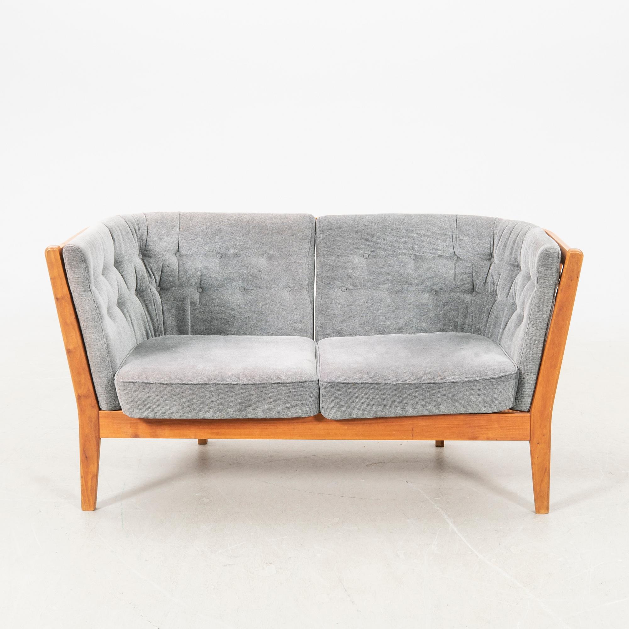 Wojtek Depka Carstens, sofas 2 pcs "Maria", Stouby Mobelfabrik, Denmark, late 20th century.