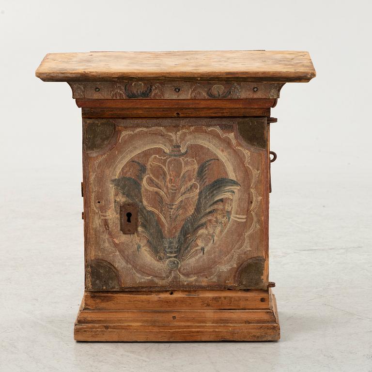 Hanging cupboard, folk art, 18th century.