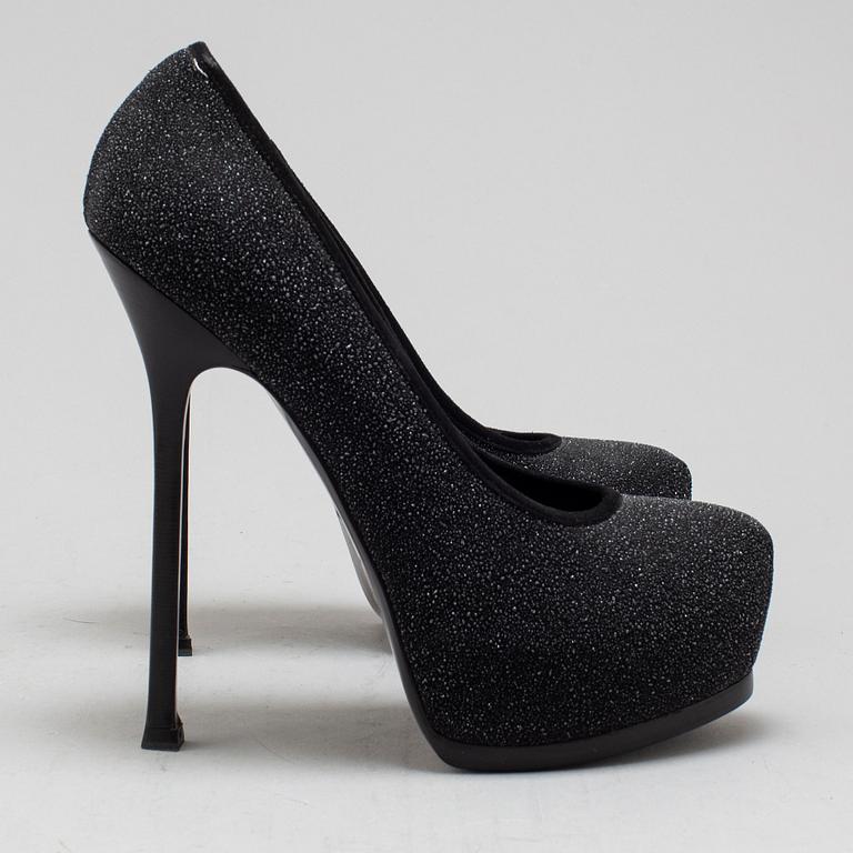 YVES SAINT LAURENT, pumps, size 39,5.