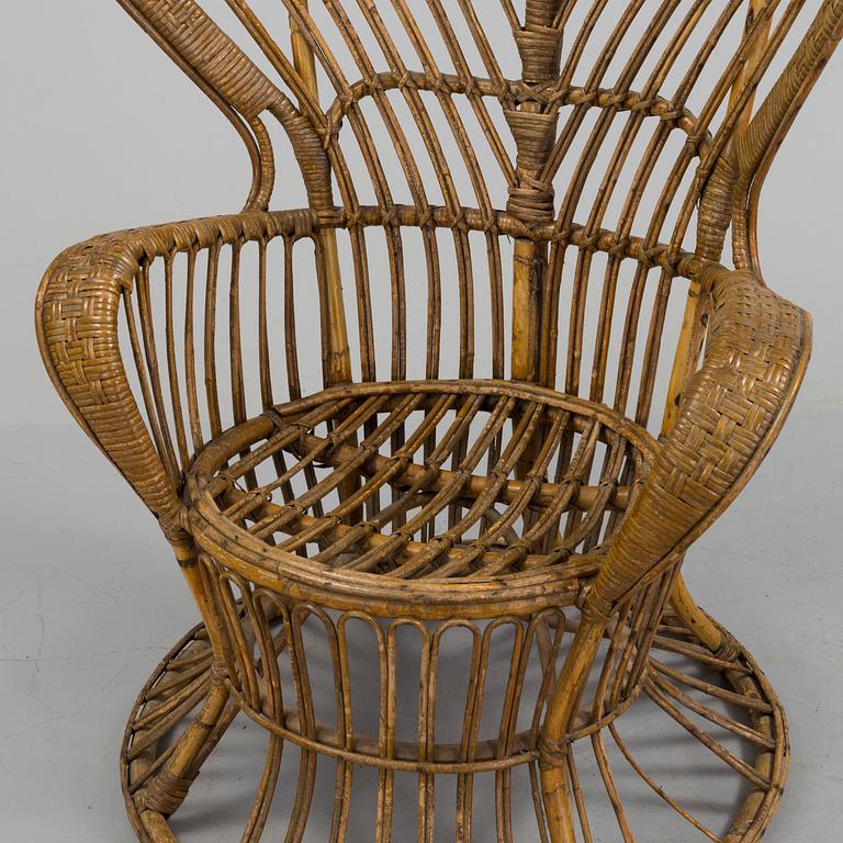 GIO PONTI, fåtölj, Bonacina, Italien, 1950-tal.