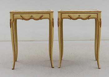 BORD, 2 st, "Du Barry", Axel Einar Hjorth, Nordiska Kompaniet, ca 1929.