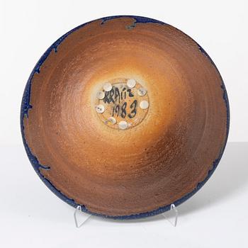 Ulla & Gustav Kraitz, skålfat, 1983.