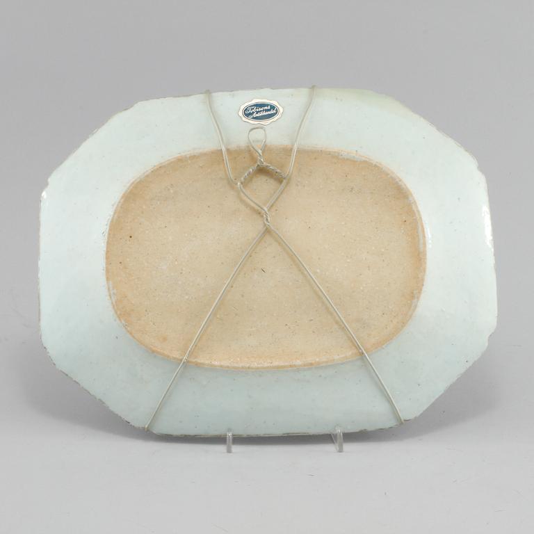 STEKFAT, porslin, Kina, 1700-tal.