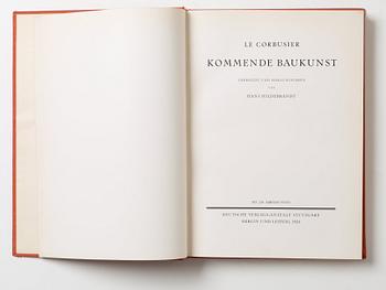 LE CORBUSIER, "Kommende  Baukunst".