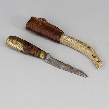 A Sami knife possibly from the 18th Century.