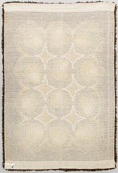 Laila Seppä, ryijy, 'Simpukat', 1960-luku. 158x105 cm.