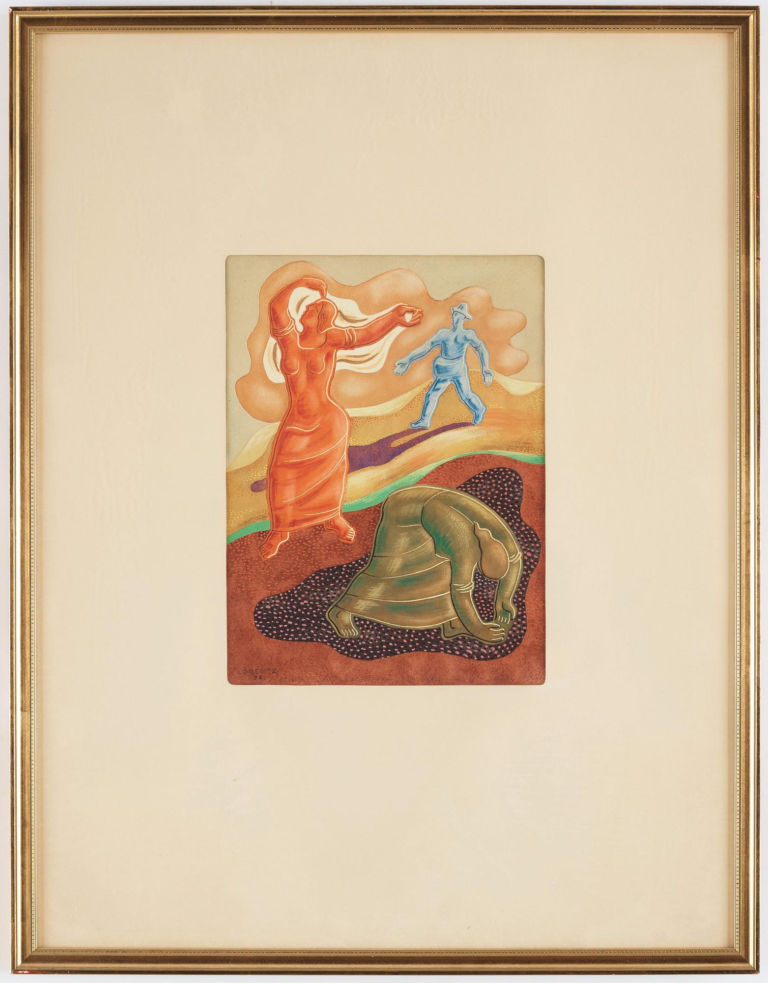 Waldemar Lorentzon, "Den goda jorden".