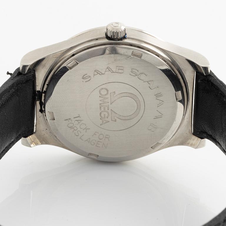 Omega, Genève, wristwatch, 36 mm.