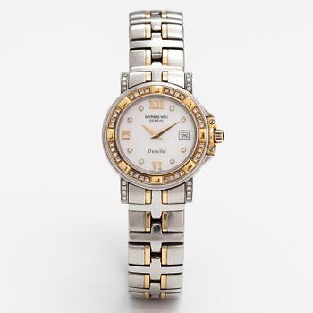 RAYMOND WEIL, Parcifal, rannekello, 27 mm.