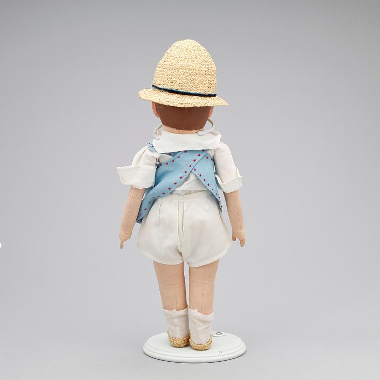 POJKDOCKA. Käthe Kruse, Tyskland, 1900-talets första hälft.