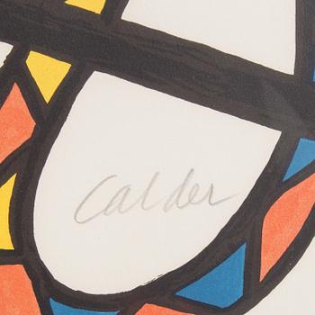 ALEXANDER CALDER, lithograph in colours, signed in pencil and numbered E.A.
