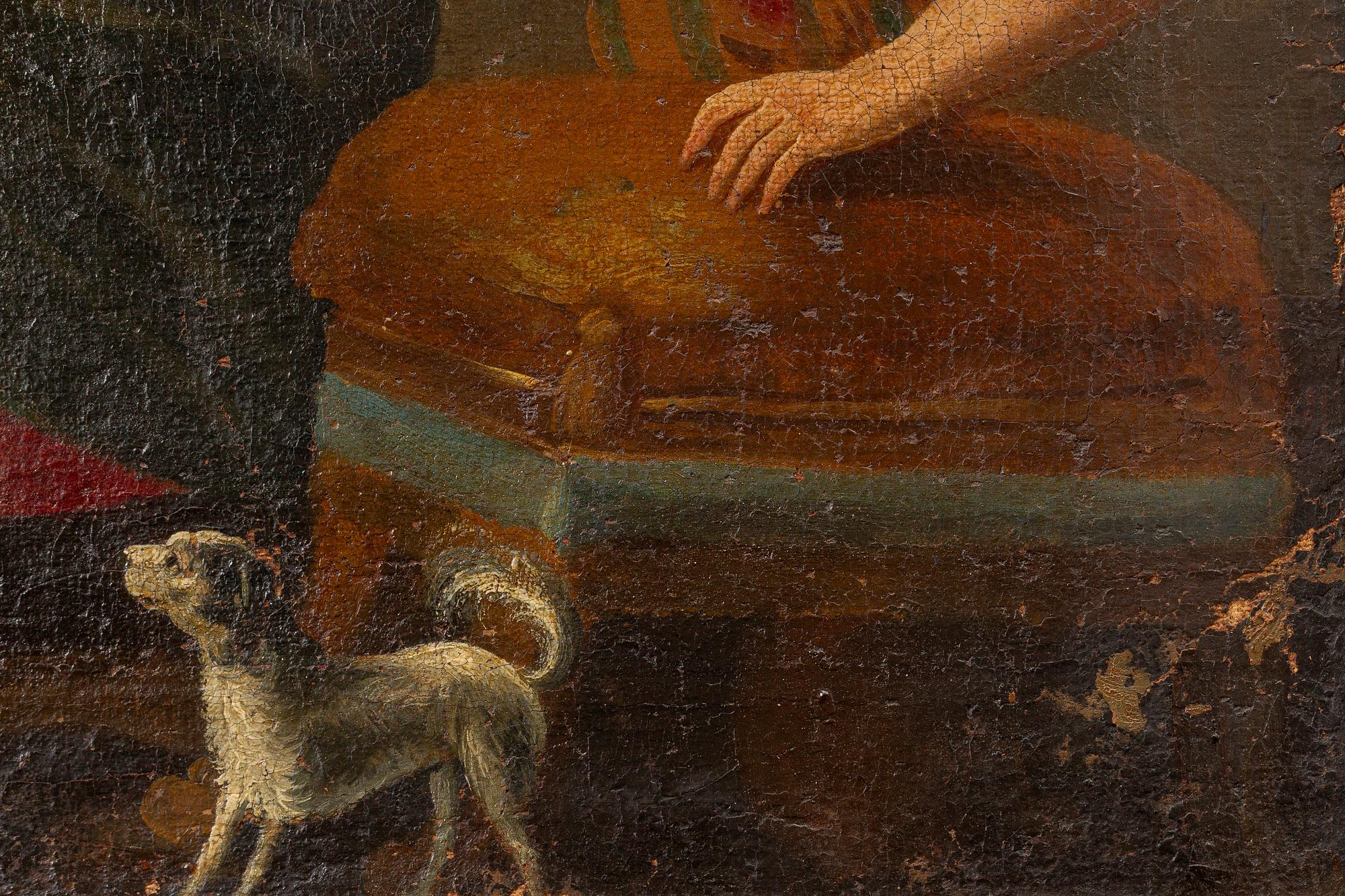 Unknown artist, 18th century The Death of Cleopatra.