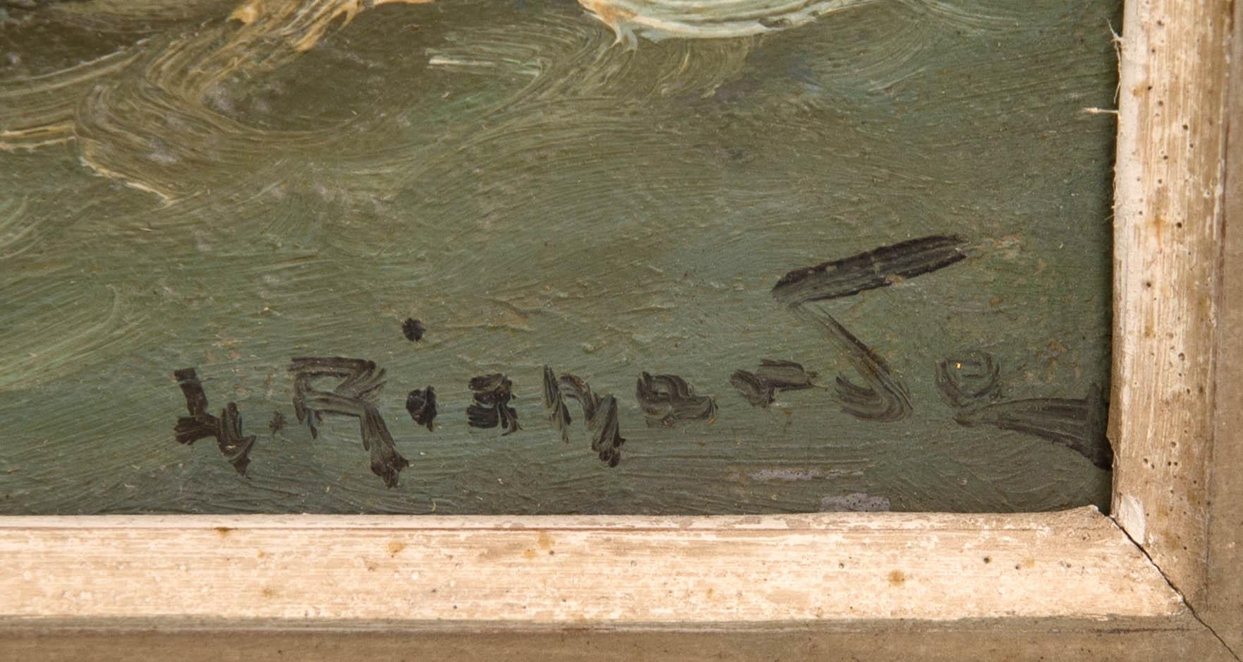 Ludvig Richarde, Vågor vid kust.