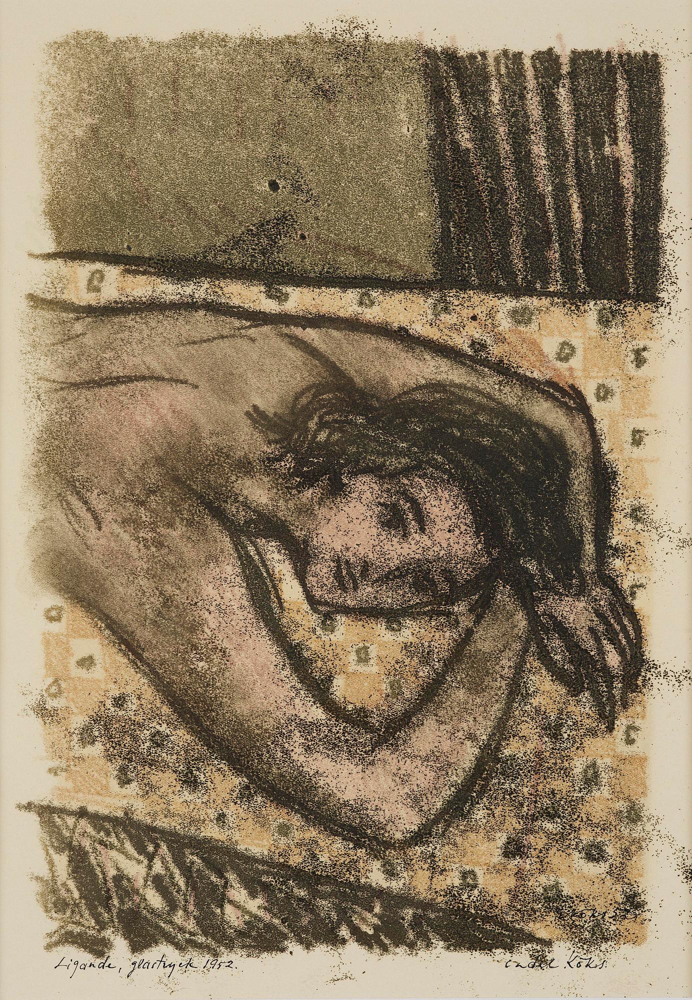 Endel Kõks, Reclining model.