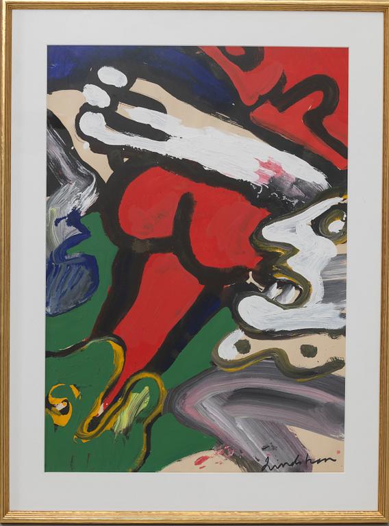 Bengt Lindström, Figurative composition.