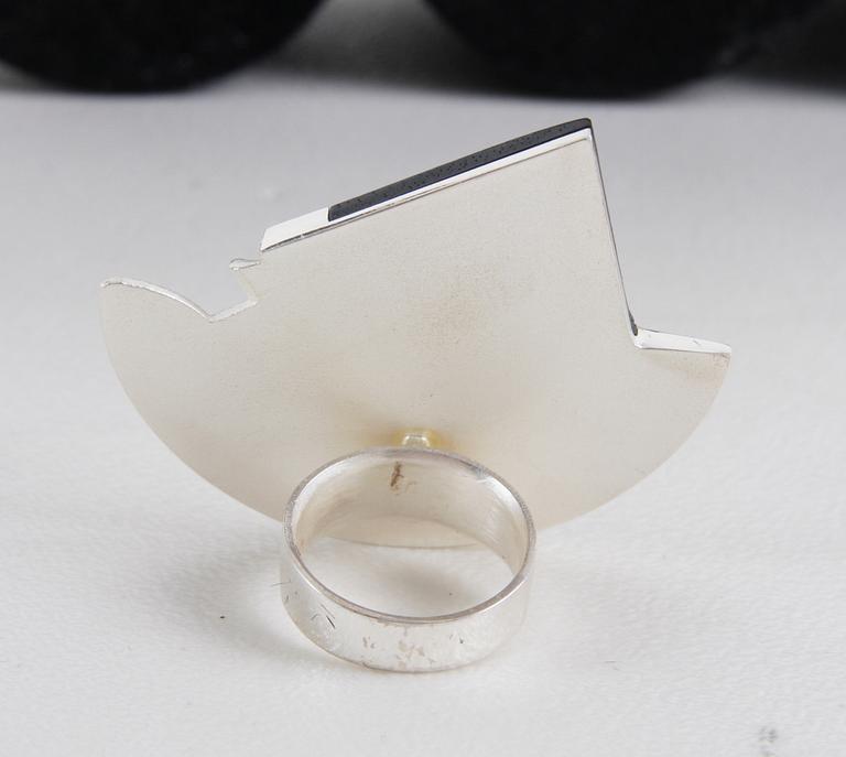 GARNITYR, 3 delar, "Lapponia", sterlingsilver.