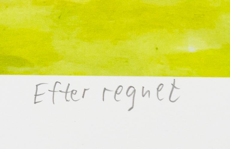 Carl Johan De Geer, "Efter regnet".