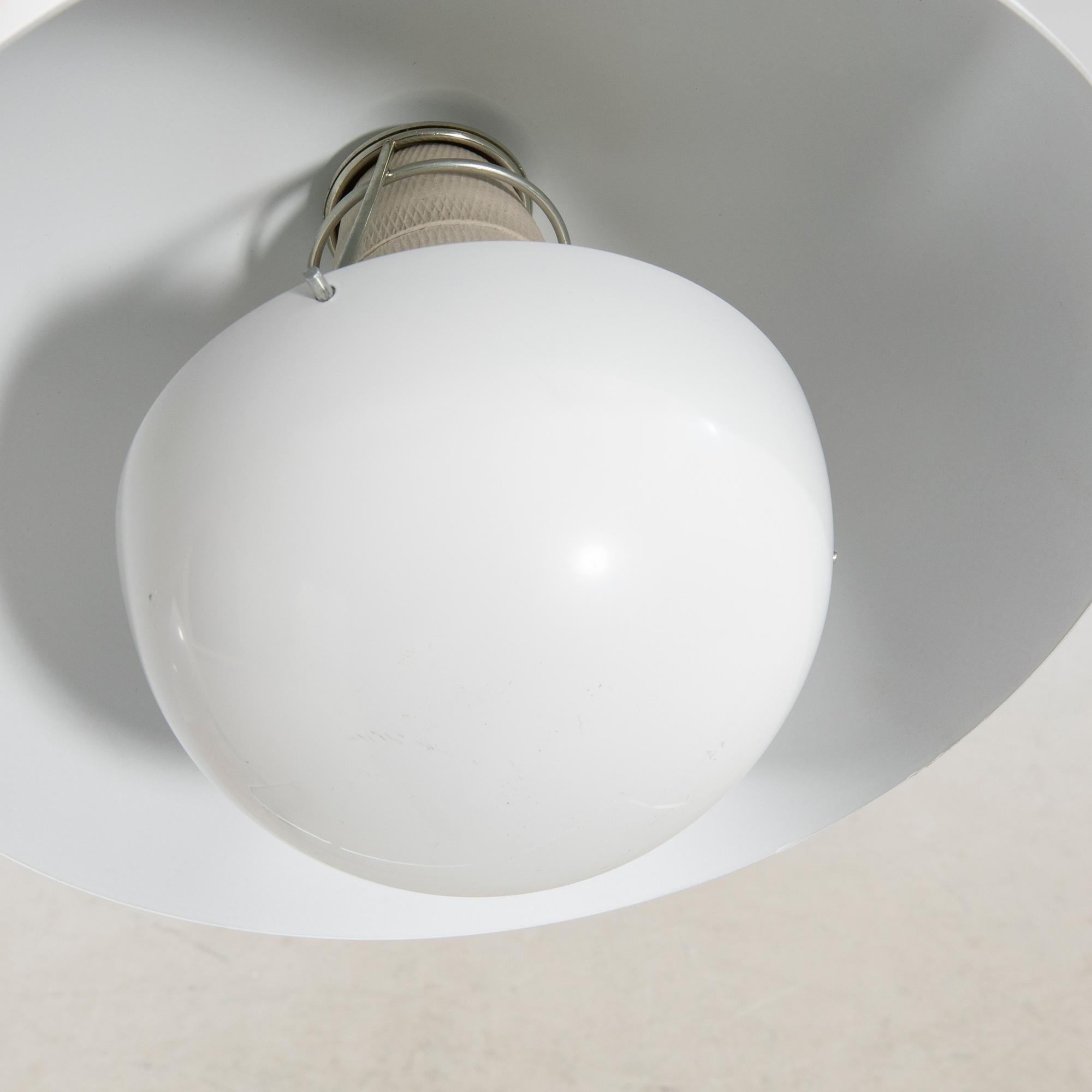 Verner Panton, a pair of "Flowerpot" ceiling pendants.