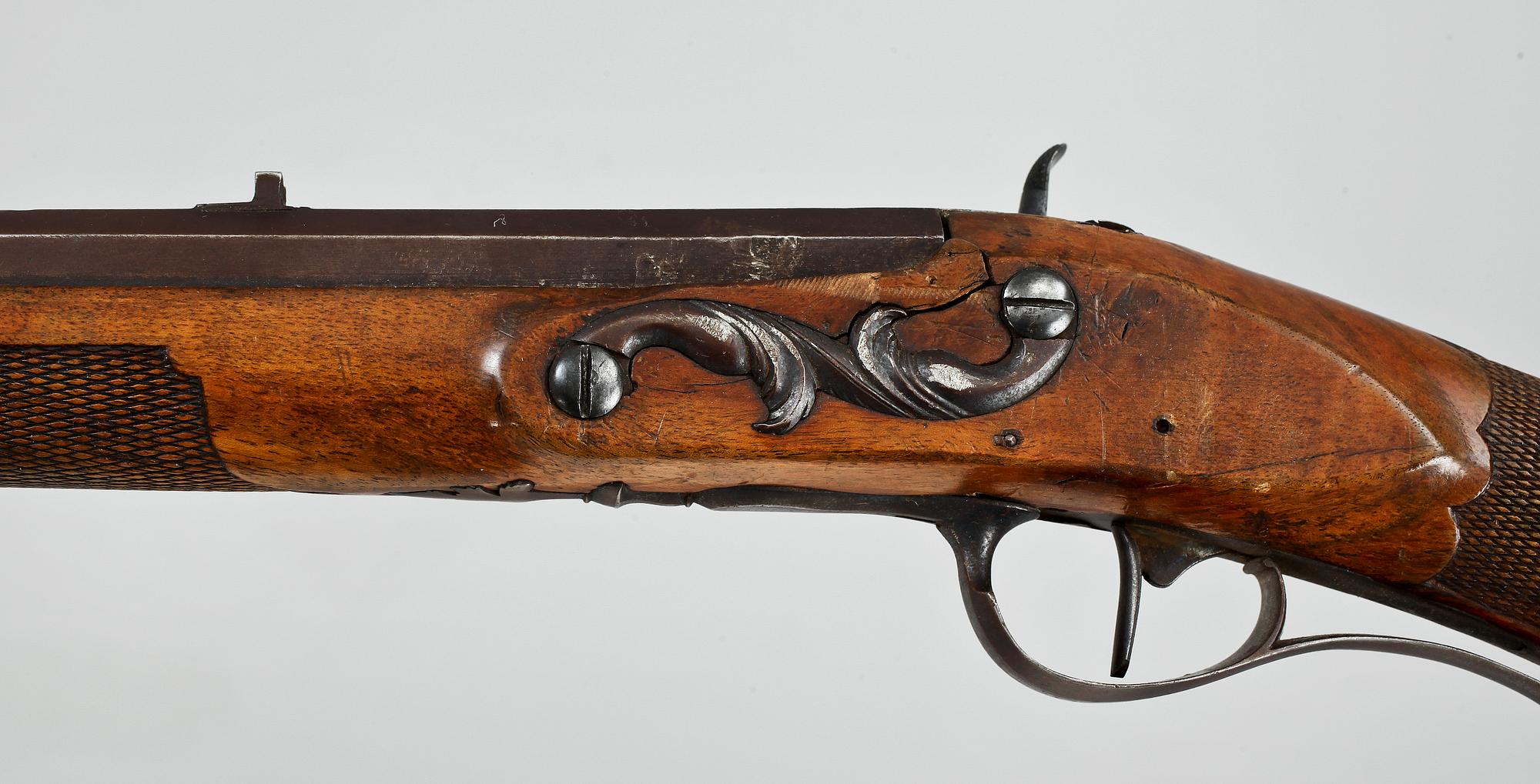 STUDSARE, slaglås, märkt David Bars, Stockholm, 1700/1800-tal.