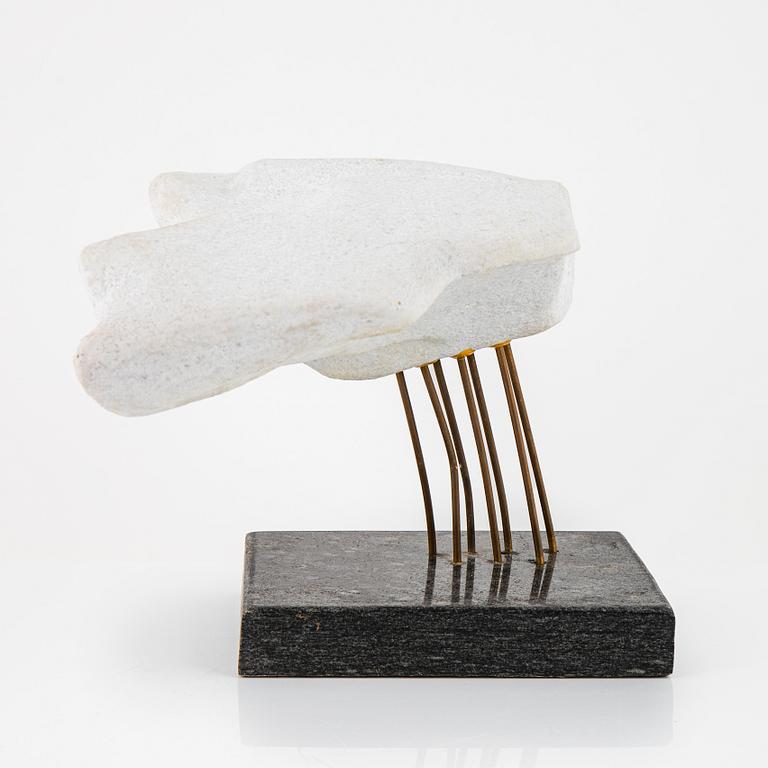 Björn Selder, skulptur, osignerad, diabas.
