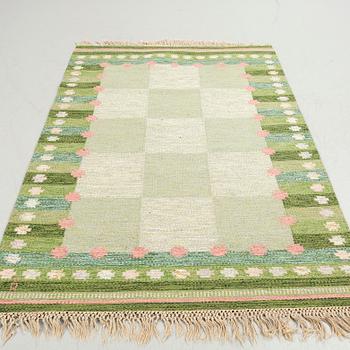 Anna-Johanna Ångström, matta, röllakan, ca 205 x 141 cm, signerad Å.
