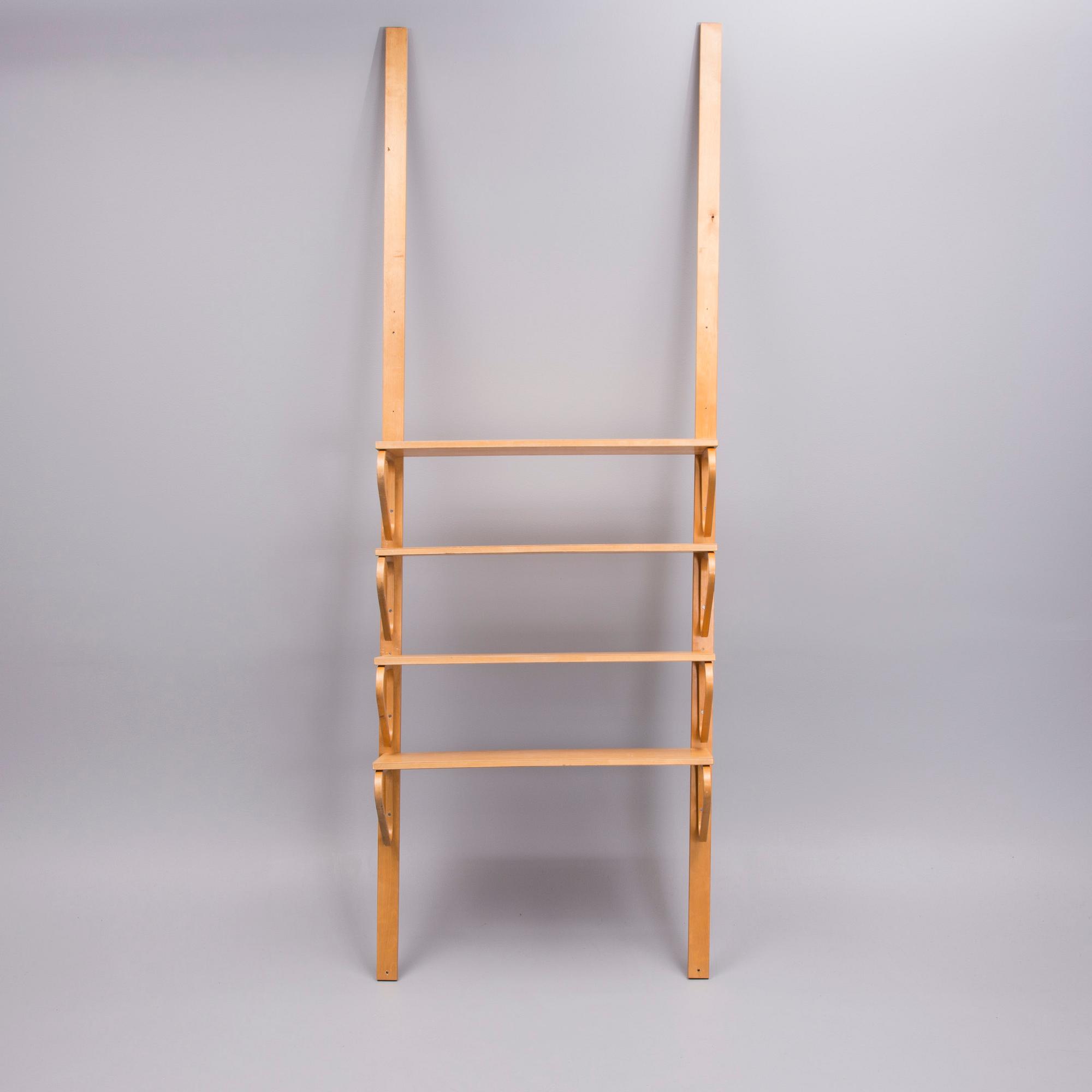 ALVAR AALTO, hyllor, 9 st, Artek 1900-talets mitt.