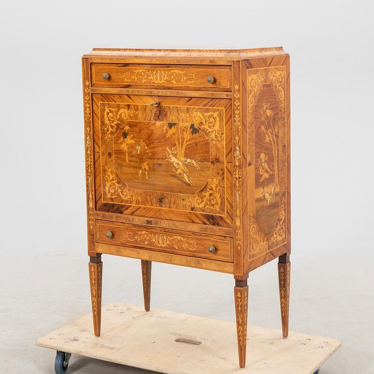 A mid 1900s European bar cabinet.