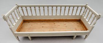SOFFA, gustaviansk stil, 1800-tal.