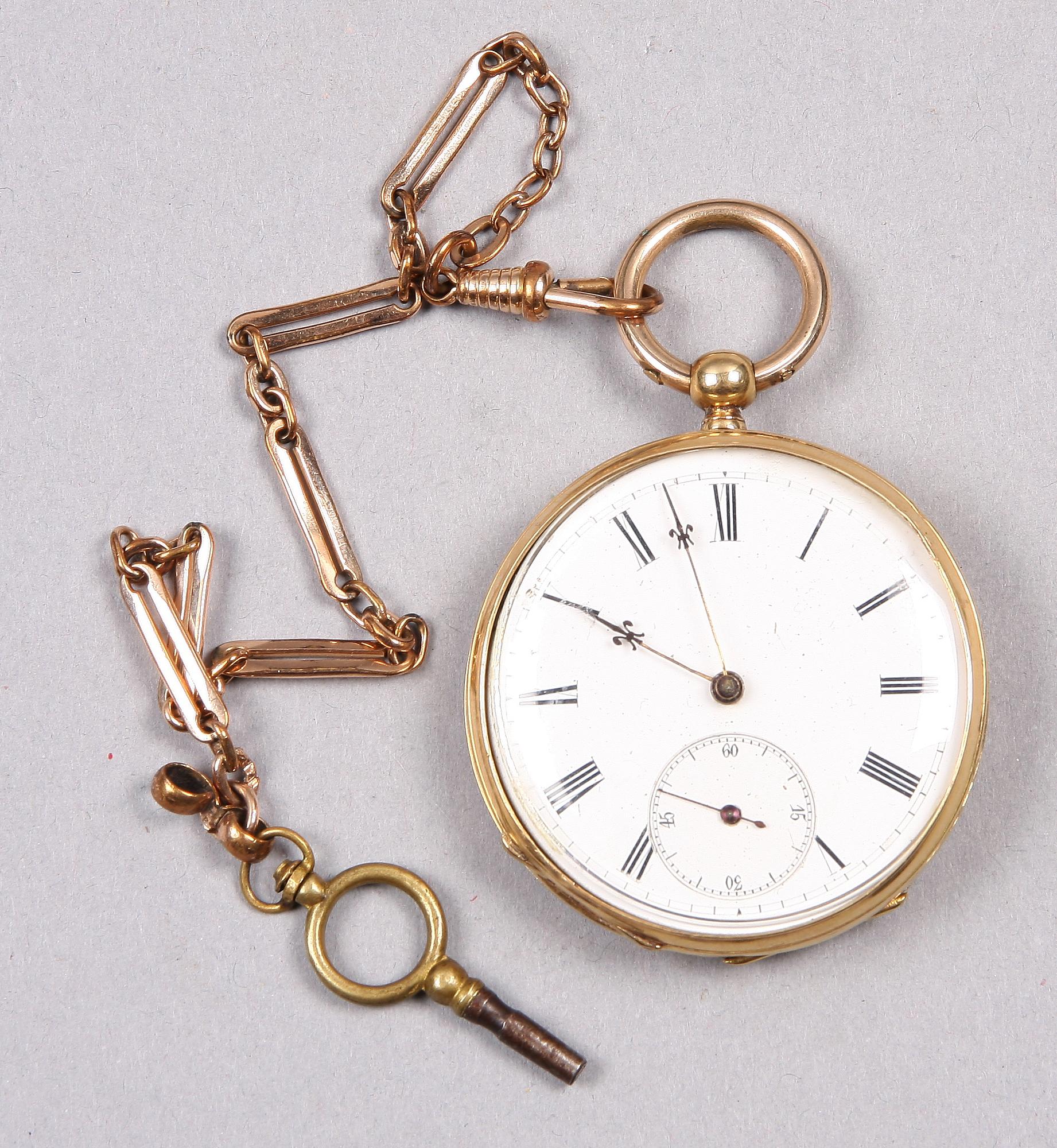 FICKUR, guld, 18 K.