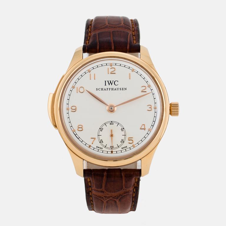 IWC, Schaffhausen, Portuguese Minute Repeater, armbandsur, 44 mm.