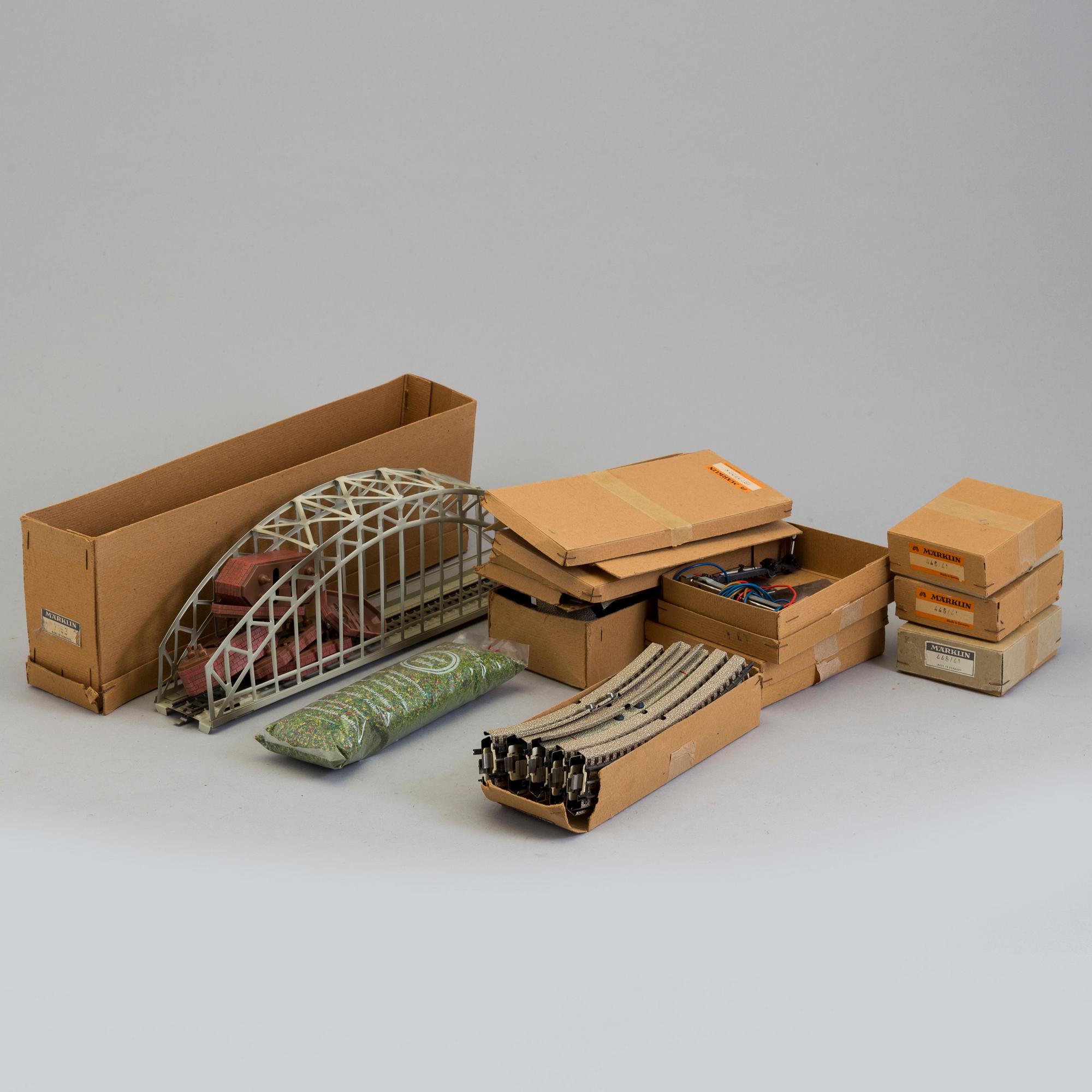 MÄRKLIN TRAIN-SET. 1950s/60s.