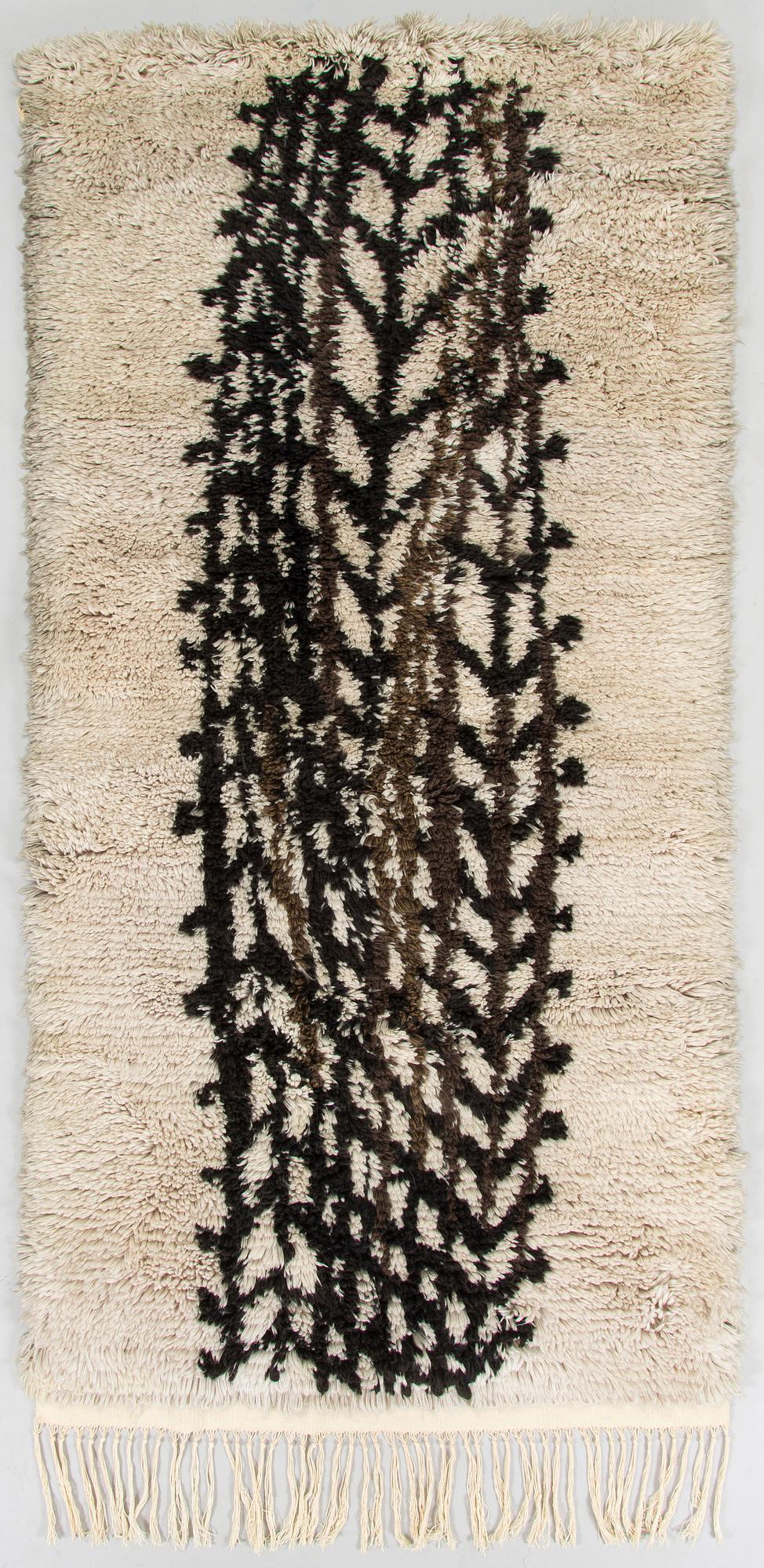 Eila-Annikki Vesimaa, a Finnish ryijy rug for the Friends of Finnish Handicraft. 200 x 100 cm.