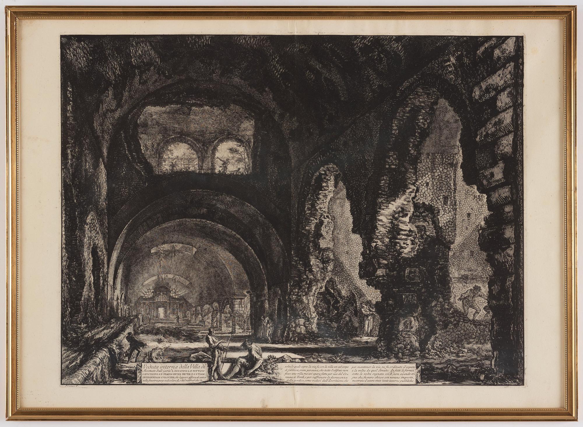 Giovanni Battista Piranesi, From: "Vedute di Roma".