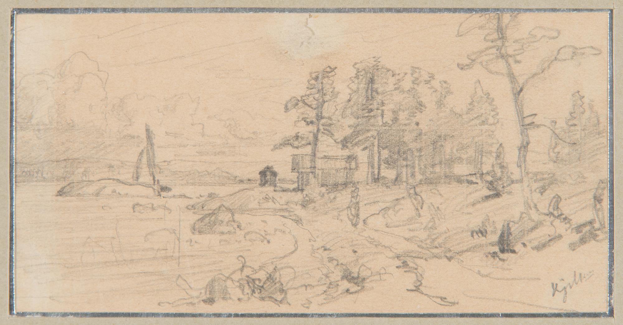 Hjalmar Munsterhjelm, Skärgårdsmotiv.