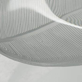 Tapio Wirkkala, taide-esine 3869, "Sulka" signeerattu Tapio Wirkkala Iittala -55.