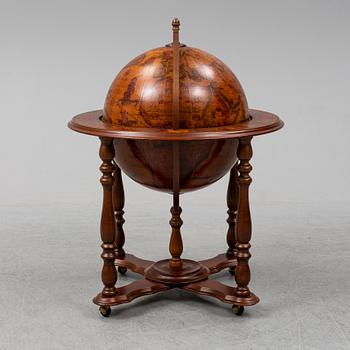 A bar globe, second half of the 20th century.
