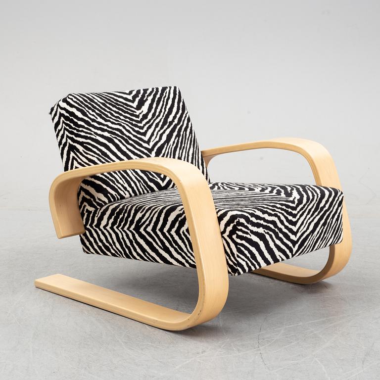 Alvar Aalto, a model 400 birch 'Tank chair', Artek, Finland.